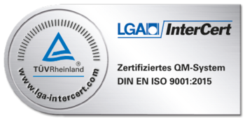 Quality management certificate certificate